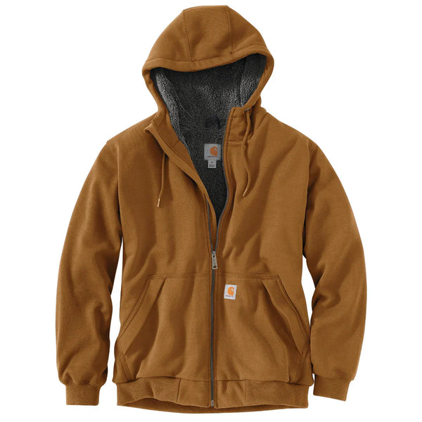Carhartt Rain Defender Sherpa Lined Hooded Sweatshirt | Water