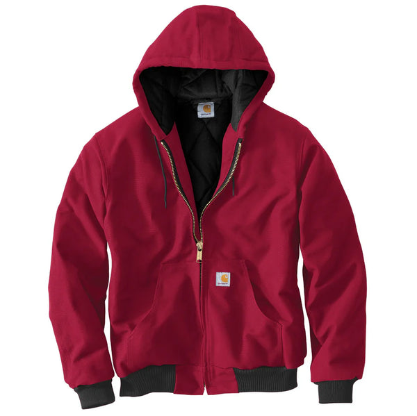 Carhartt J140 Insulated Work Jacket - Men's Firm Duck Flannel