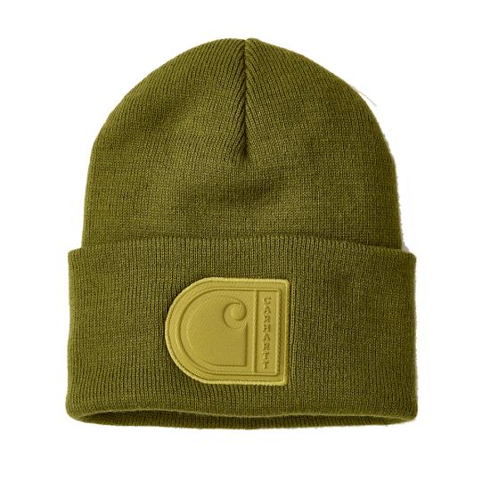 Carhartt C Patch - Dark Bronzed Green
