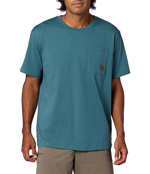 Marmot Men's Embroidered Marty Short-Sleeve Pocket T-Shirt