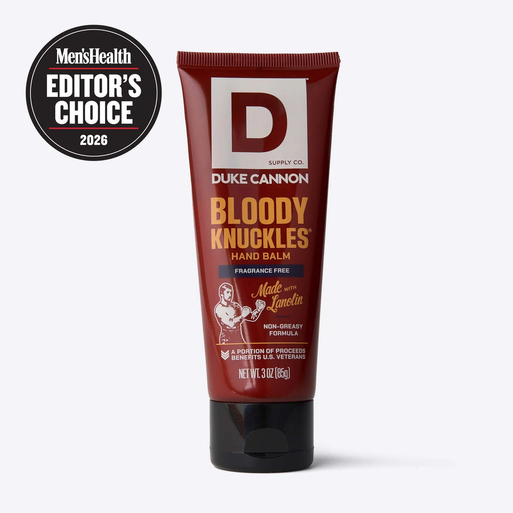 Duke Cannon Bloody Knuckles Hand Balm Tube, 3 oz