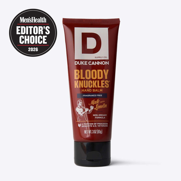 Duke Cannon Bloody Knuckles Hand Balm Tube, 3 oz