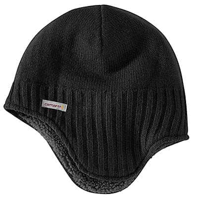 Carhartt Ear Flap Hat - Black