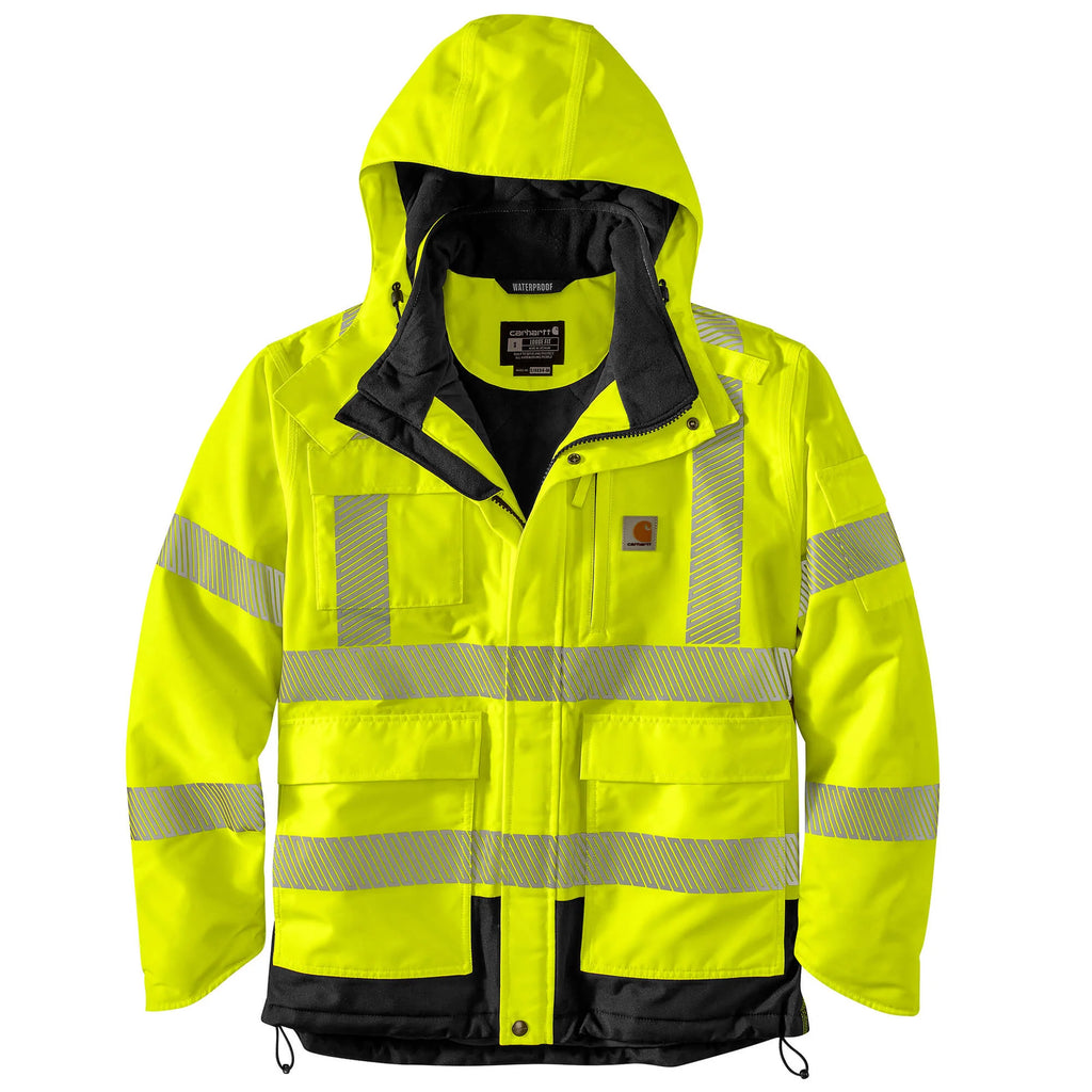 Carhartt Men's Hi-Viz Sherwood Class 3 Jacket - Brite Lime