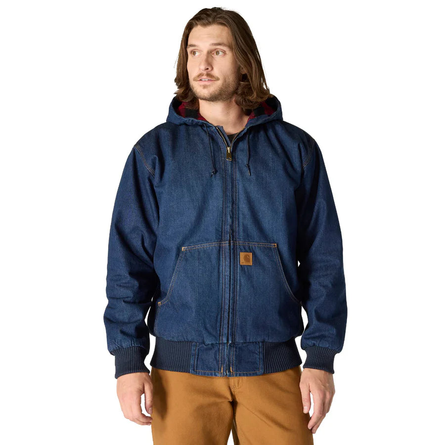 Carhartt 106976 Men's Loose Fit Denim Active Jac - Wind Fighter Carhartt 106976 Men's Loose Fit Denim Active Jac - Wind Fighter