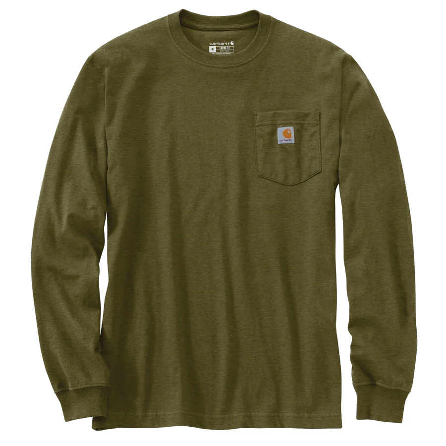 Carhartt Men's Loose Fit Heavyweight Long-Sleeve Outdoor Graphic T-Shirt