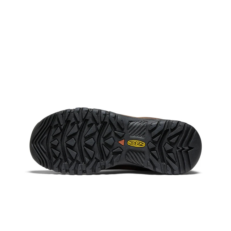 KEEN Men's Targhee III Oxford Hiking Shoe - Dark Earth/Mulch