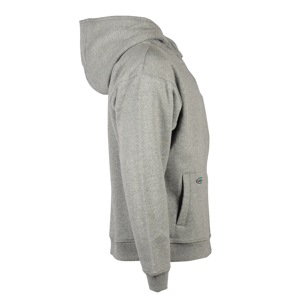 Arborwear Cotton Double Thick Hooded Full Zip Sweatshirt - Athletic Gray