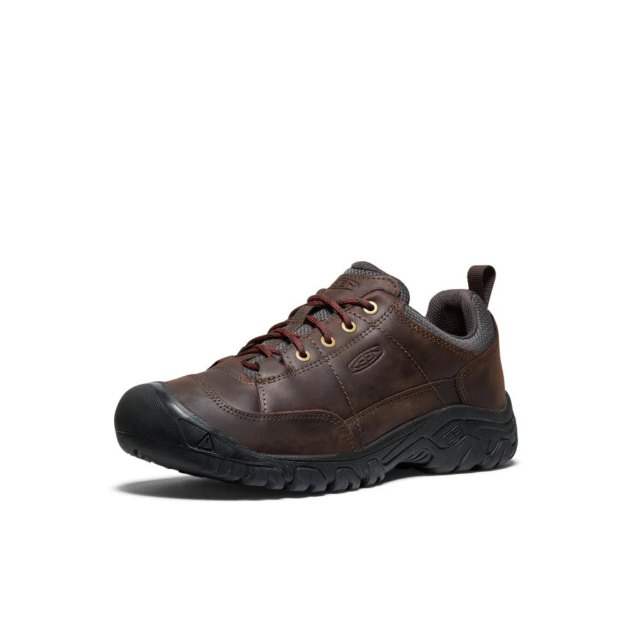 KEEN Men's Targhee III Oxford Hiking Shoe - Dark Earth/Mulch