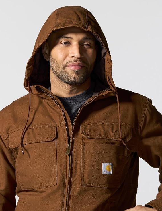 Carhartt Men's Washed Duck Bartlett Active Jac - Red Duck