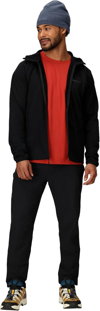 Marmot Men's Leconte Tech Grid Full-Zip Fleece Hoody