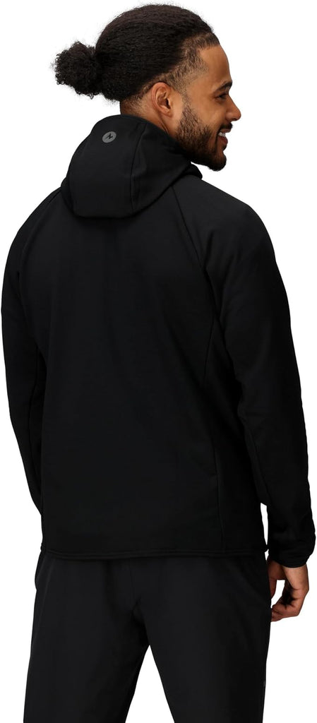 Marmot Men's Leconte Tech Grid Full-Zip Fleece Hoody