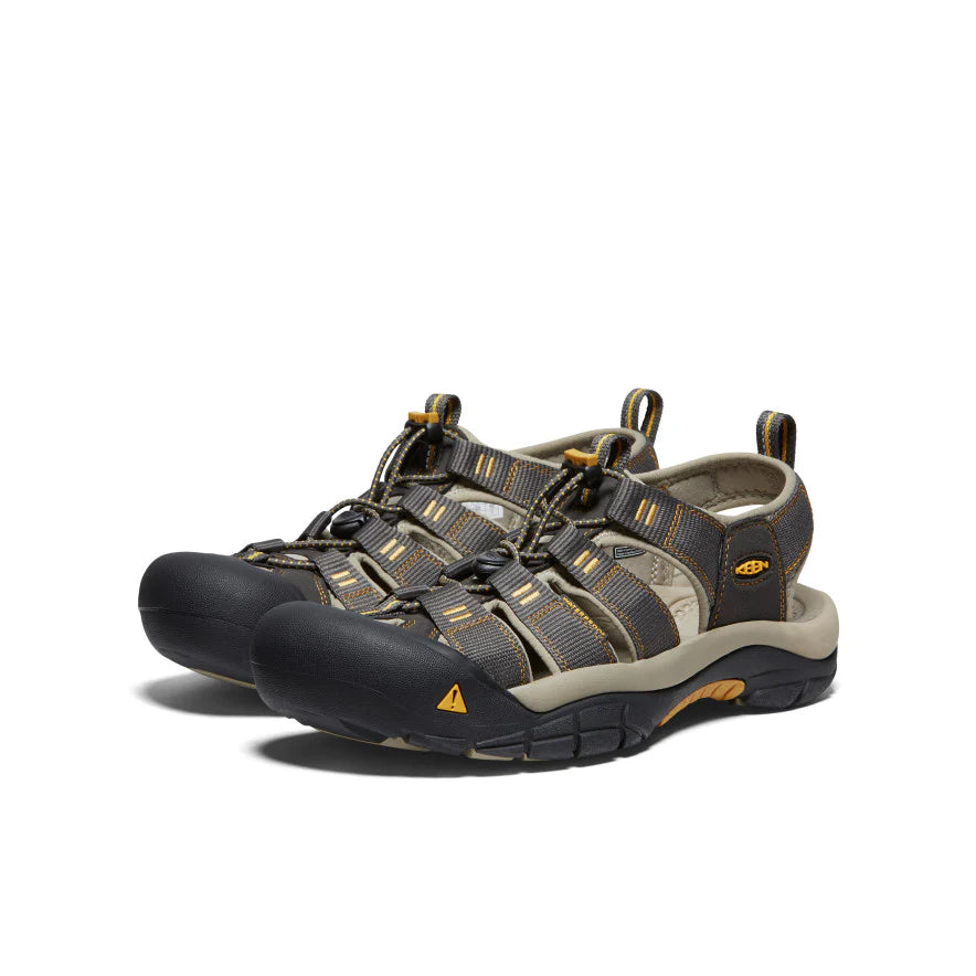 KEEN Men's Newport H2 Sandal – Raven/Aluminum