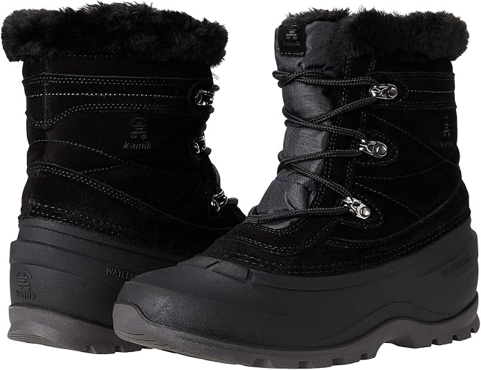 Kamik Women's Snovalley 5 Snow Boots - Black