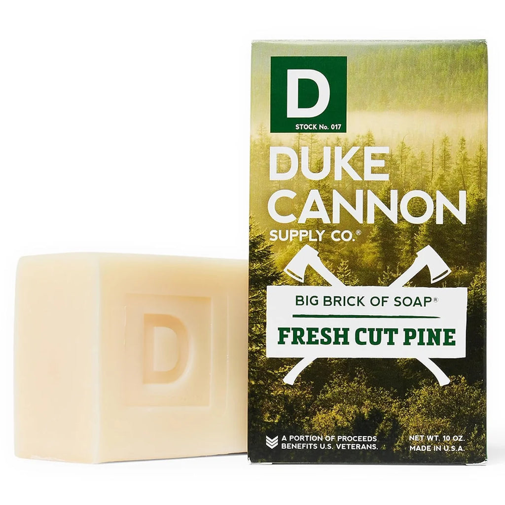 Duke Cannon Big Ass Brick of Soap, Fresh Cut Pine, 10 oz