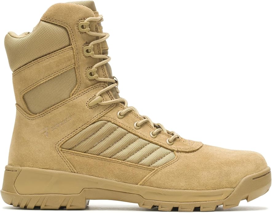 Bates Men's Tactical Sport 2 Tall Side Zip Boot - Coyote | E03181