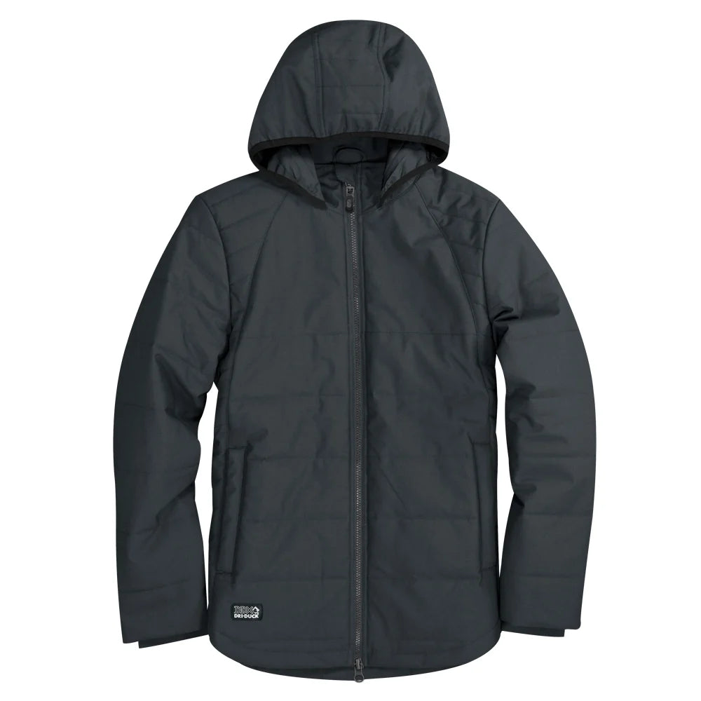 Dri Duck Women's Quantum Puffer Jacket – Charcoal – 9414