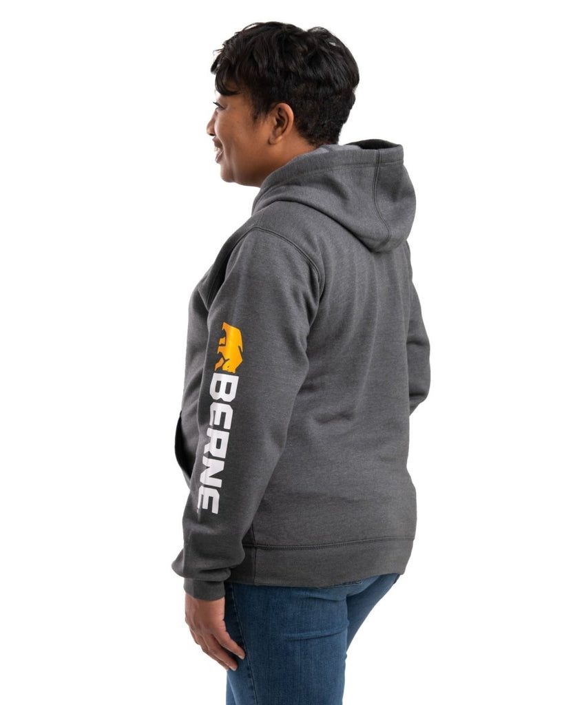 Berne WSP401 Women's Signature Sleeve Hooded Pullover