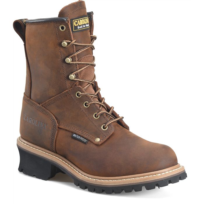 Carolina Elm 8" Waterproof Logger Boot CA8821