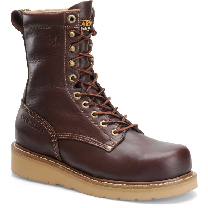 Carolina Amp Men's 8" Broad Toe Wedge Work Boot CA8049