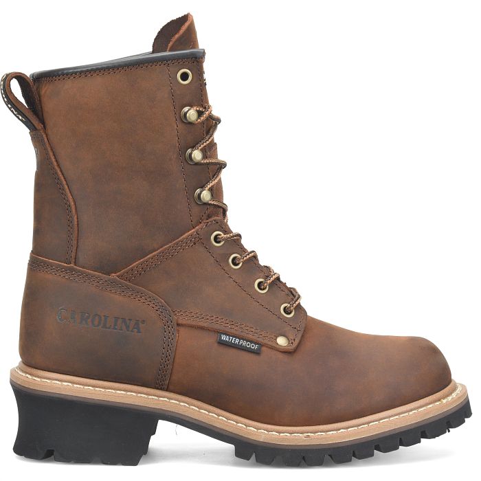 Carolina Elm 8" Waterproof Logger Boot CA8821