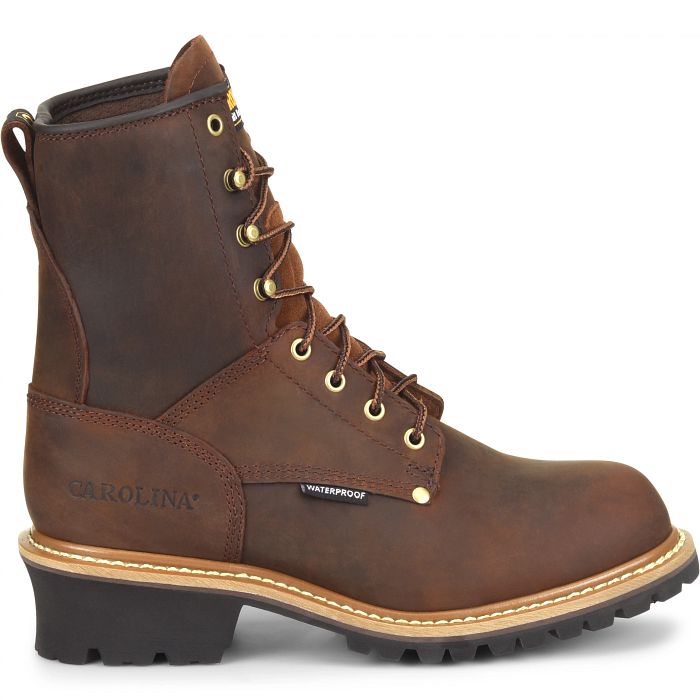 Carolina CA9821 Elm 8" Steel Toe Waterproof Logger