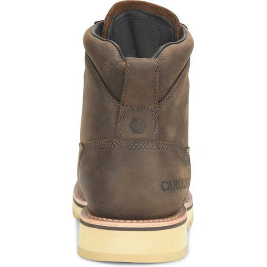 Carolina Men's Staple Gun 6" Waterproof Work Boot -Brown- CA7072
