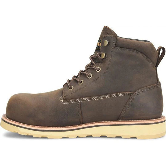 Carolina Men's Staple Gun 6" Waterproof Work Boot -Brown- CA7072