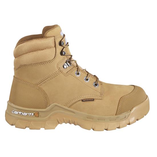 Carhartt Men's Rugged Flex® 6-Inch Waterproof Work Boot - Wheat