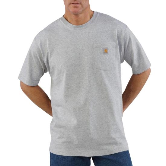 Carhartt K87 T Shirt - Heather Gray