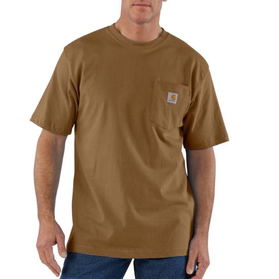 Carhartt K87 T Shirt - Brown