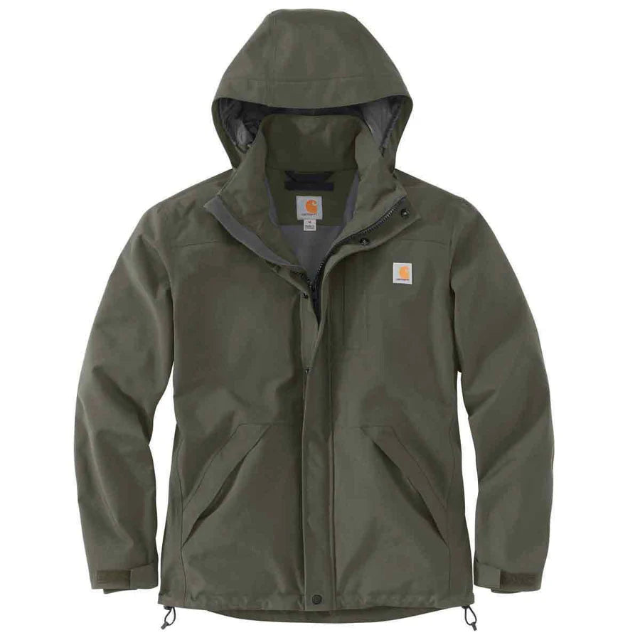 carhartt rain gear Carhartt 104670 Shoreline Waterproof Rain Jacket for Men