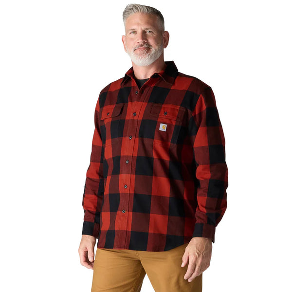Carhartt Flannel Shirt - Spice Red