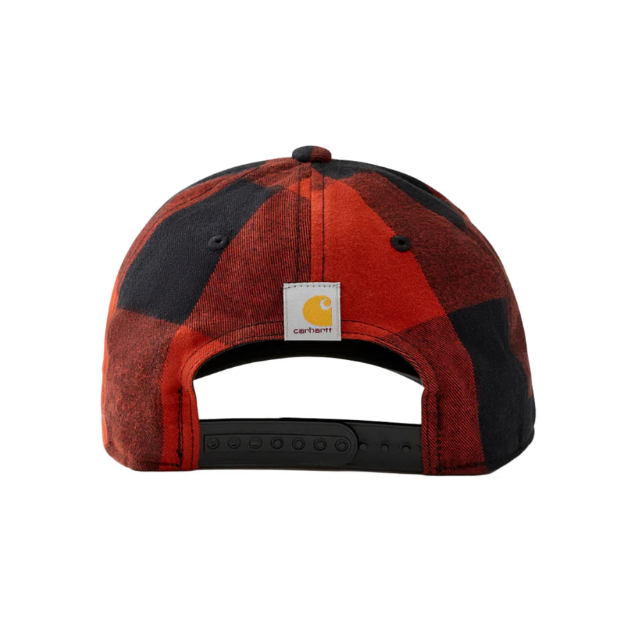 Carhartt Flannel Cap - Spice Red