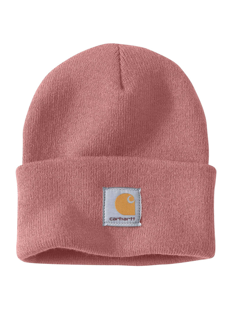 Carhartt A18 Knit Hat - Rose Tint
