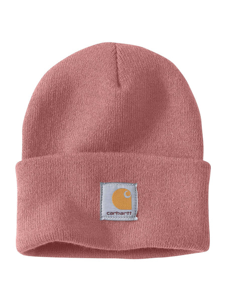 Carhartt A18 Knit Hat - Rose Tint