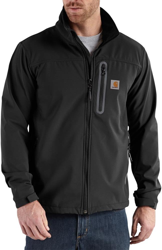 Carhartt Men's 101739 Denwood Jacket - Fleece Lined - Black