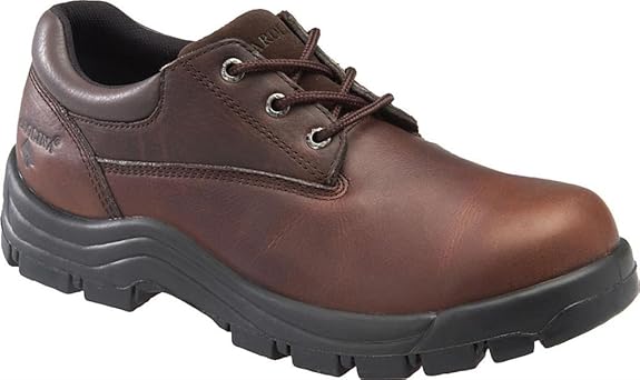 Carolina Men's Steel Toe EH CA1528 Oxford Brown Work Shoes