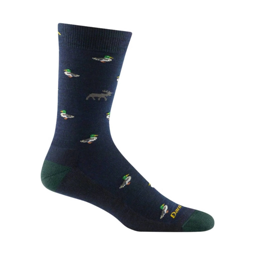 Darn Tough Vermont Men's Duck Moose Crew Lightweight Lifestyle Socks
