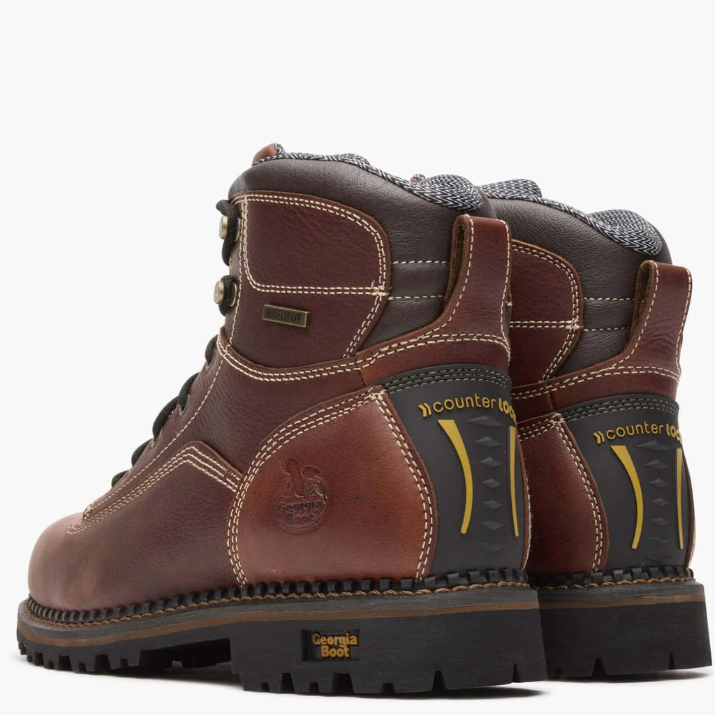 Georgia Boot AMP LT Logger Low Heel Waterproof Work Boot GB00270