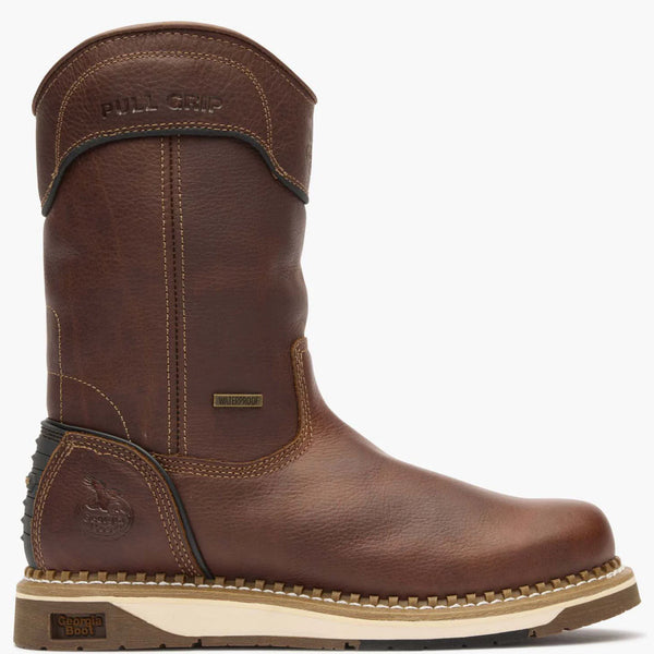 Georgia Boot GB00369 AMP LT Wedge 10" Waterproof Pull-On Work Boot