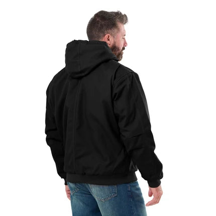 Berne Men's Heritage Duck Hooded Active Work Jacket