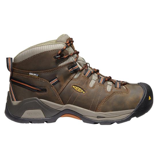 Detroit XT Mid Soft WP - Black Olive/Leather Brown