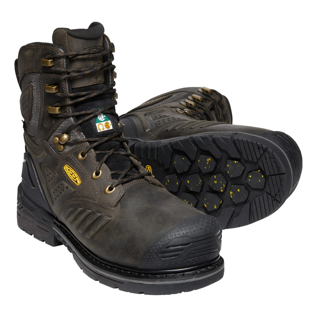 KEEN Utility Men's CSA Philadelphia 8" Waterproof 600g Insulated Composite Safety Toe Work Boot