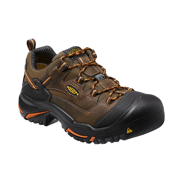KEEN Men's Braddock Low Soft-Toe Work Shoe