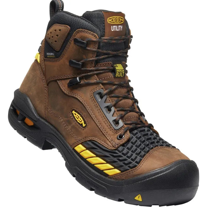Keen Troy 6" KBF WP - Dark Earth/Black