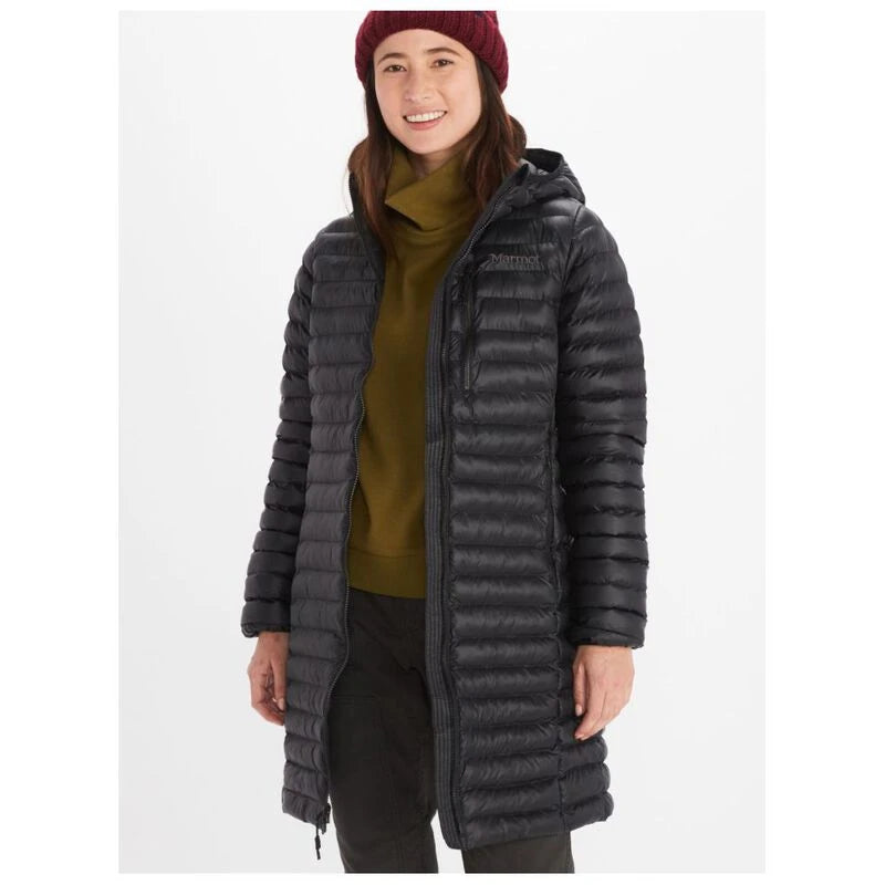 Marmot Womens Echo Featherless Long Jacket - Black