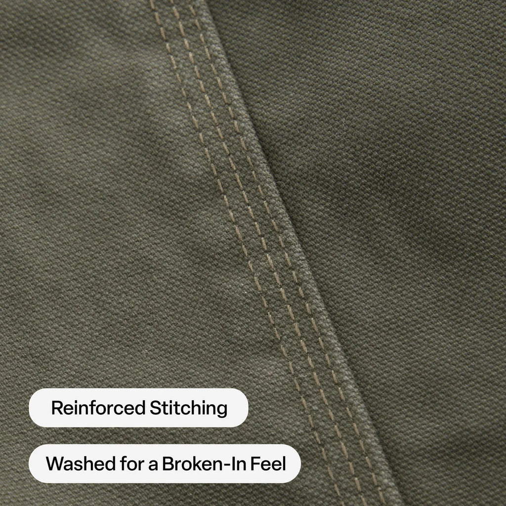 Berne Men's Heartland Washed Duck Hooded Work Jacket