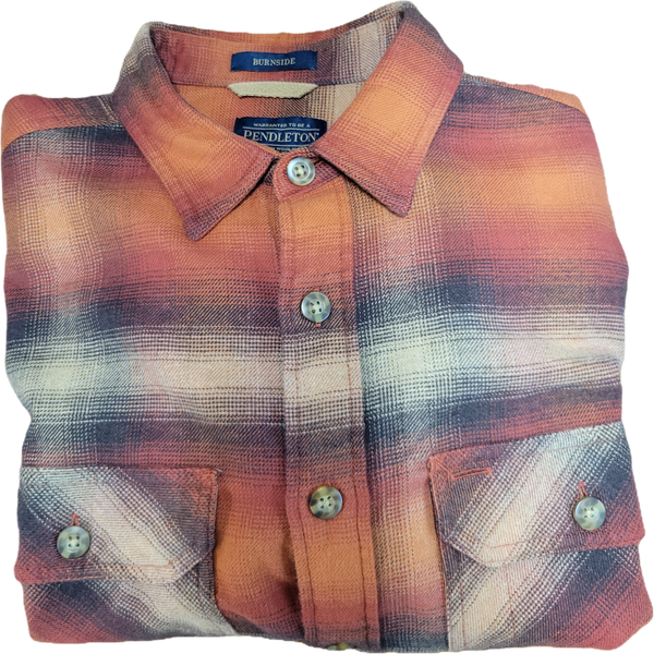 Pendleton Men's Burnside Classic Plaid Soft Flannel Shirt