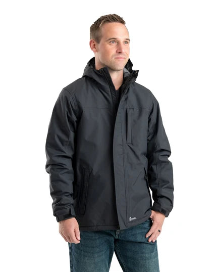 Berne Men's Weather Warrior Waterproof Insulated Storm Jacket